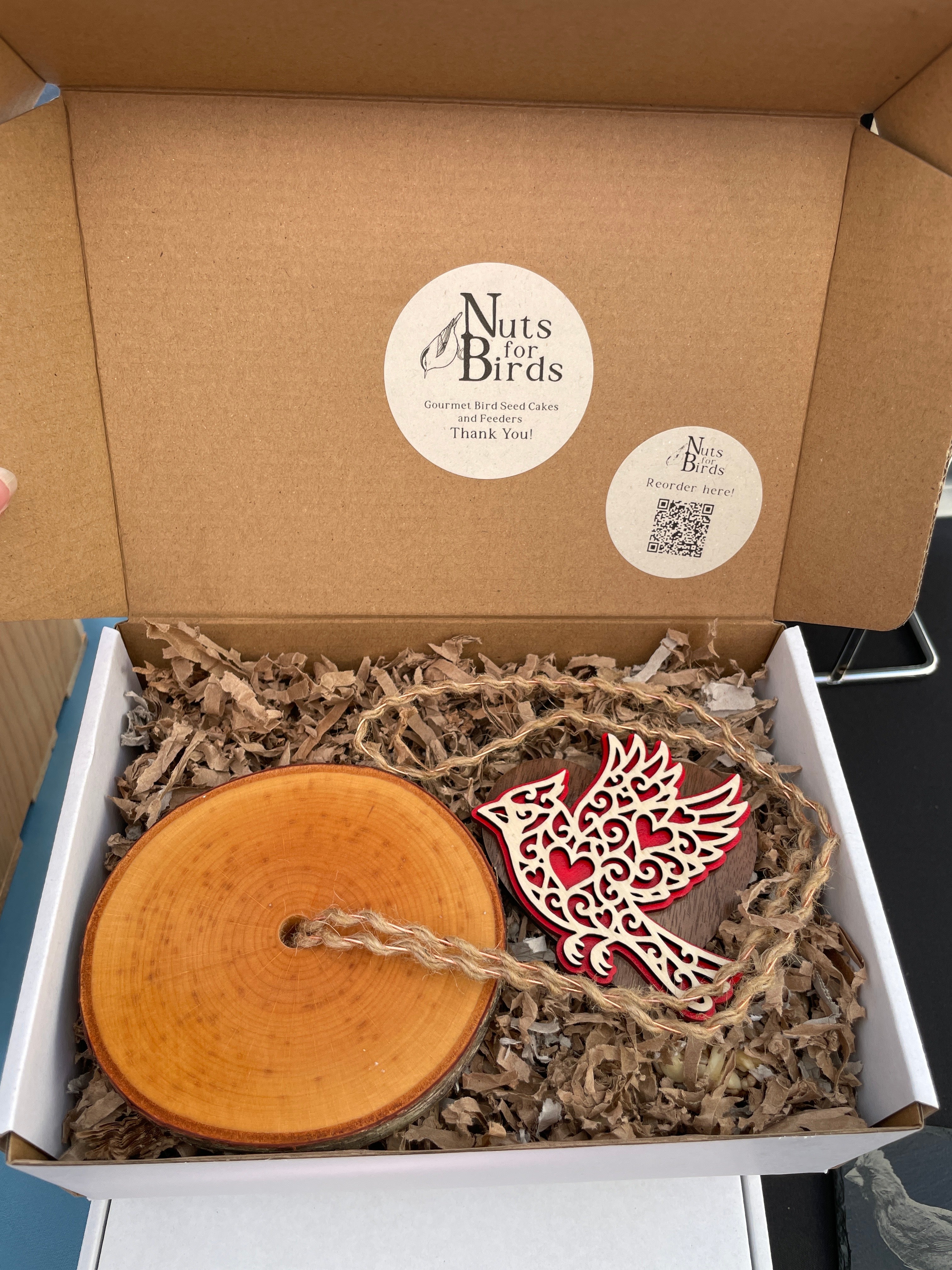 PREORDER Birch Bird Feeder and Magnet Holiday Gift Box