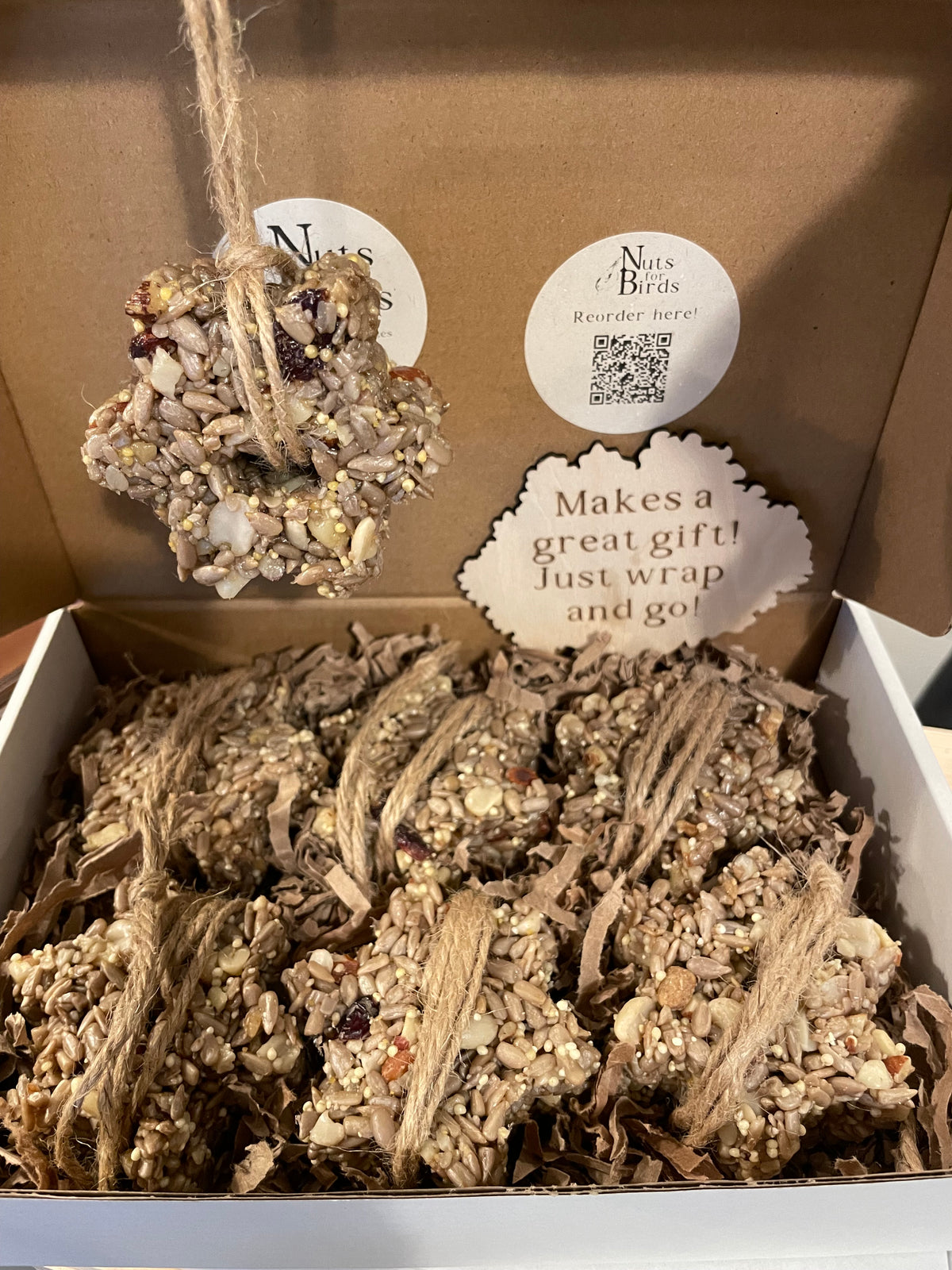 Snowflake Seed Cake Ornaments