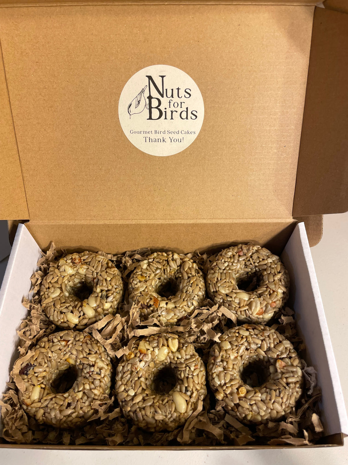 Cedar Bird Feeder and Coaster Gift Box